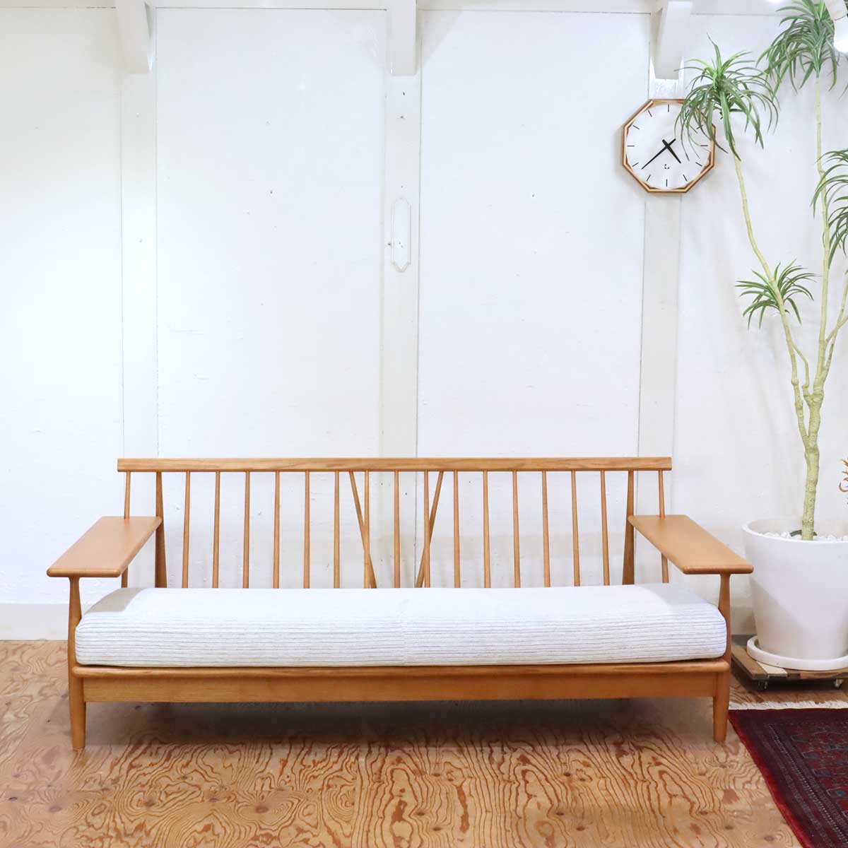 飛騨家具 KASHIWA 柏木工 シビル CIVIL 3Pソファ 3人掛けソファ 国産