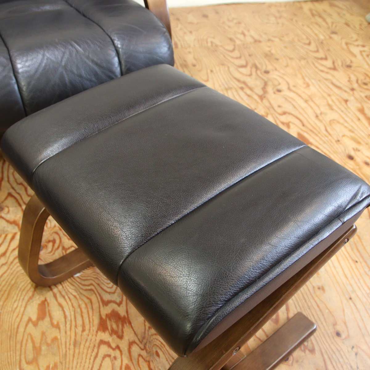 冨士ファニチア / FUJI FANITURE リクライニングチェア オットマン