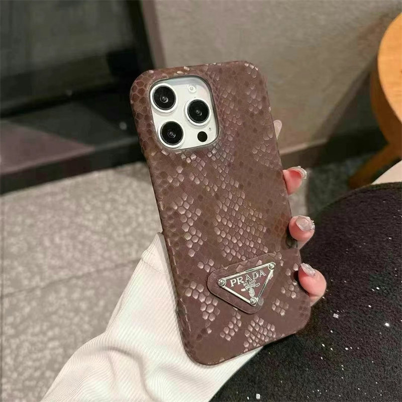 iphone17/17air ケース プラダ 風 iphone16pro ケース 蛇 柄