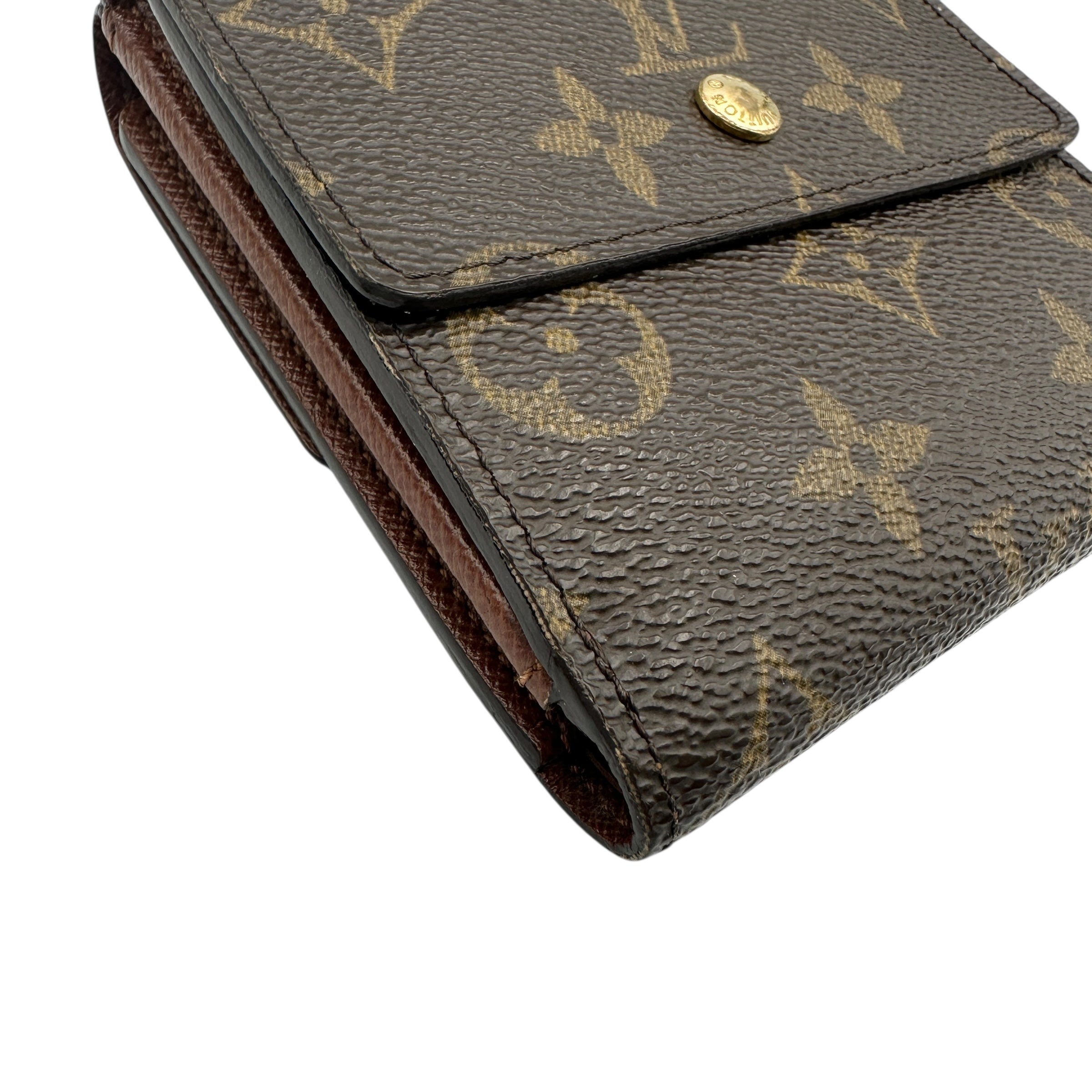 LOUIS VUITTON ルイ・ヴィトン モノグラム Wホック財布