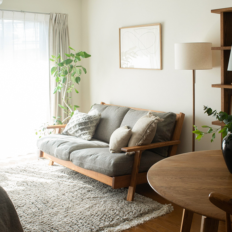 IDEE】イデー DIMANCHE SOFA (C3) Light gray 在庫品】DIMANCHE SOFA