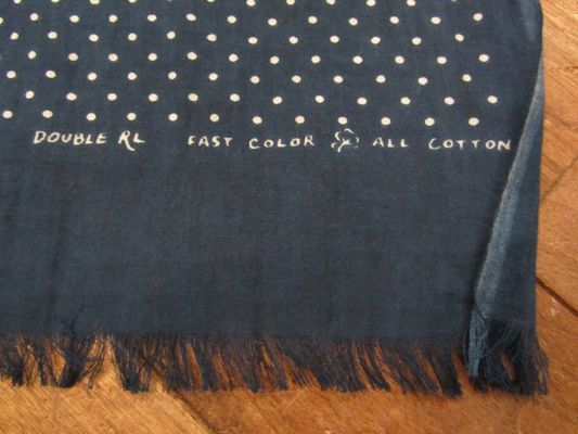 RRL等の通販サイト【RHYTHM】RRL(ダブルアールエル)DOT STOLE(ドット柄