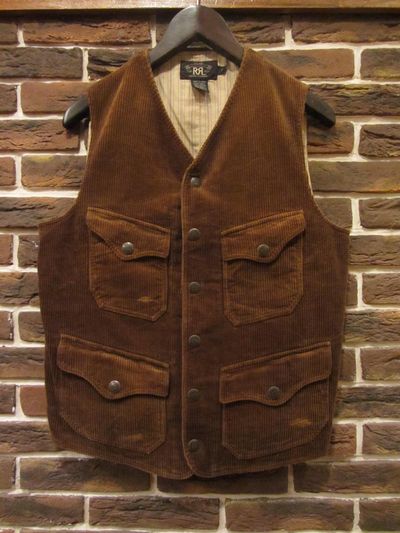 RRL等の通販サイト【RHYTHM】RRL(ダブルアールエル)CORDUROY VEST