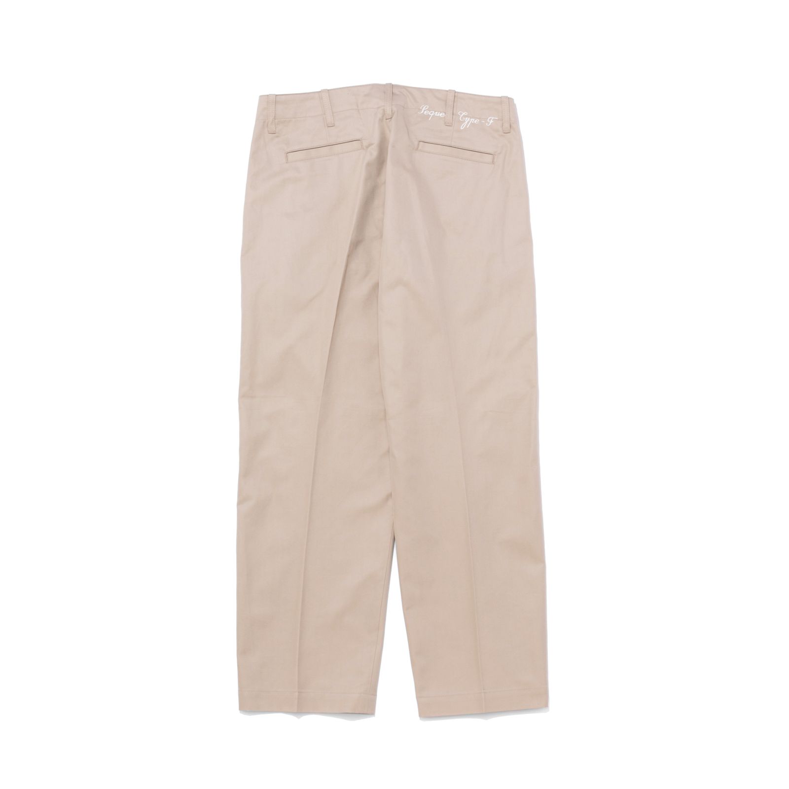 SEQUEL - SQ-25SS-PT-11 CHINO PANTS (TYPE-F) BEIGE | River