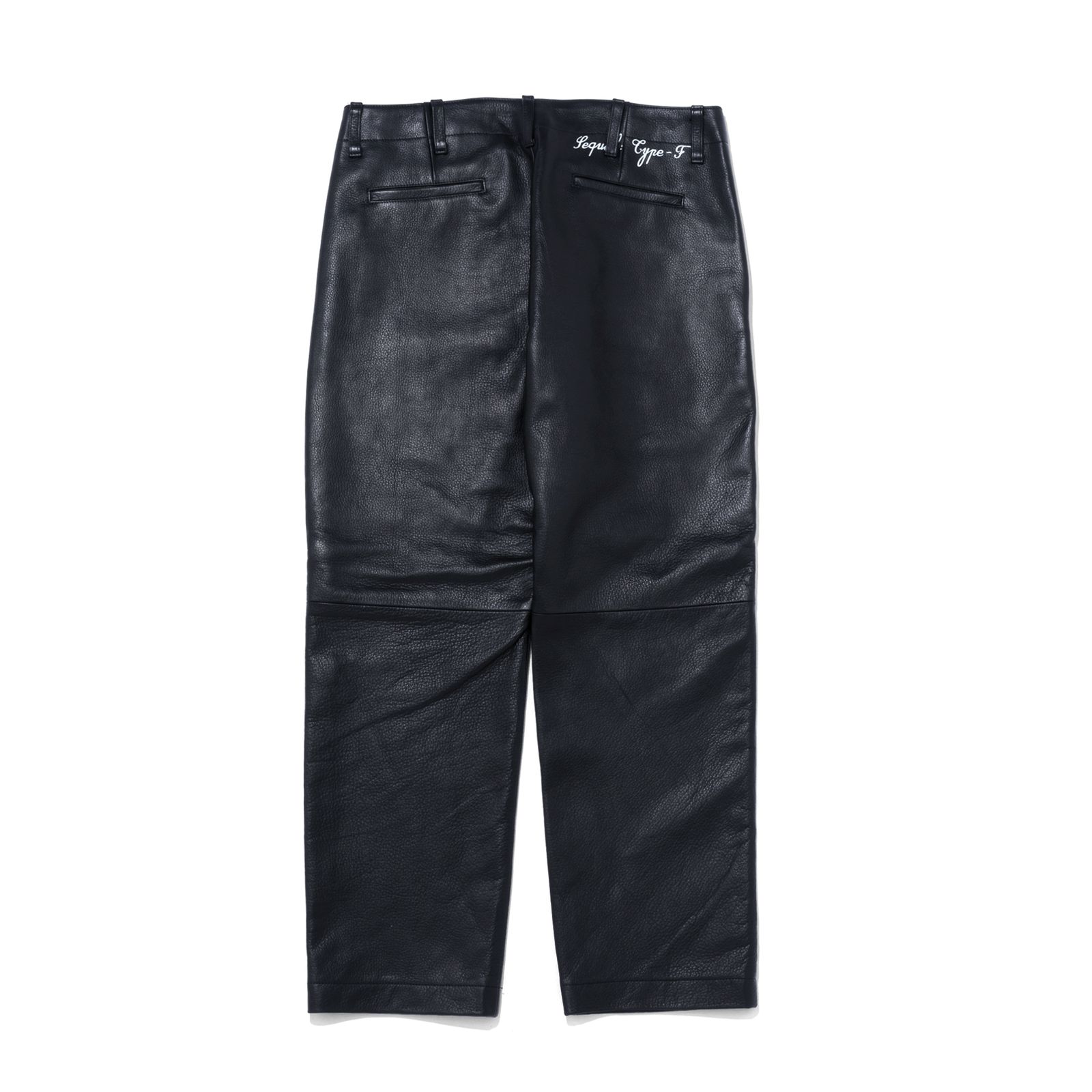SEQUEL - LEATHER PANTS (TYPE-F) Black | River