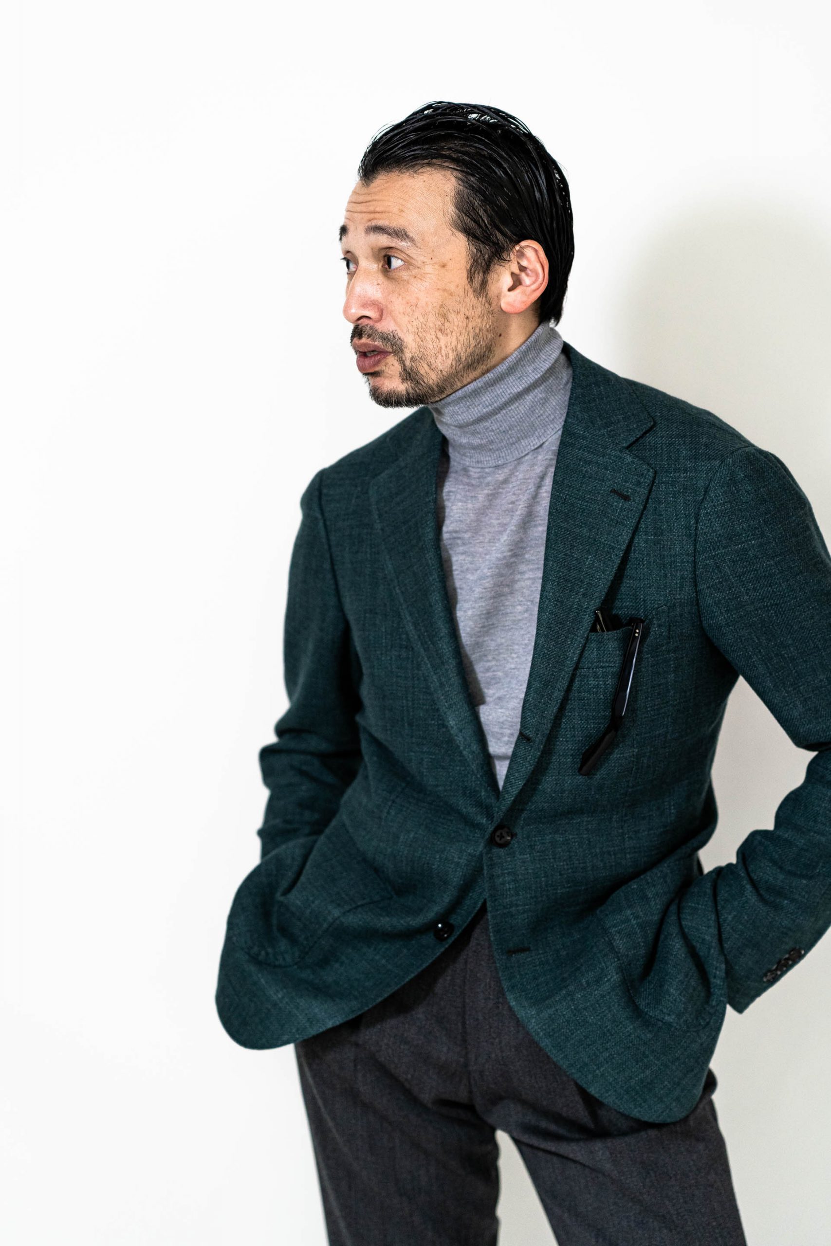 WOOL SILK LINEN JACKET | RING JACKET（リングヂャケット） SINCE1954