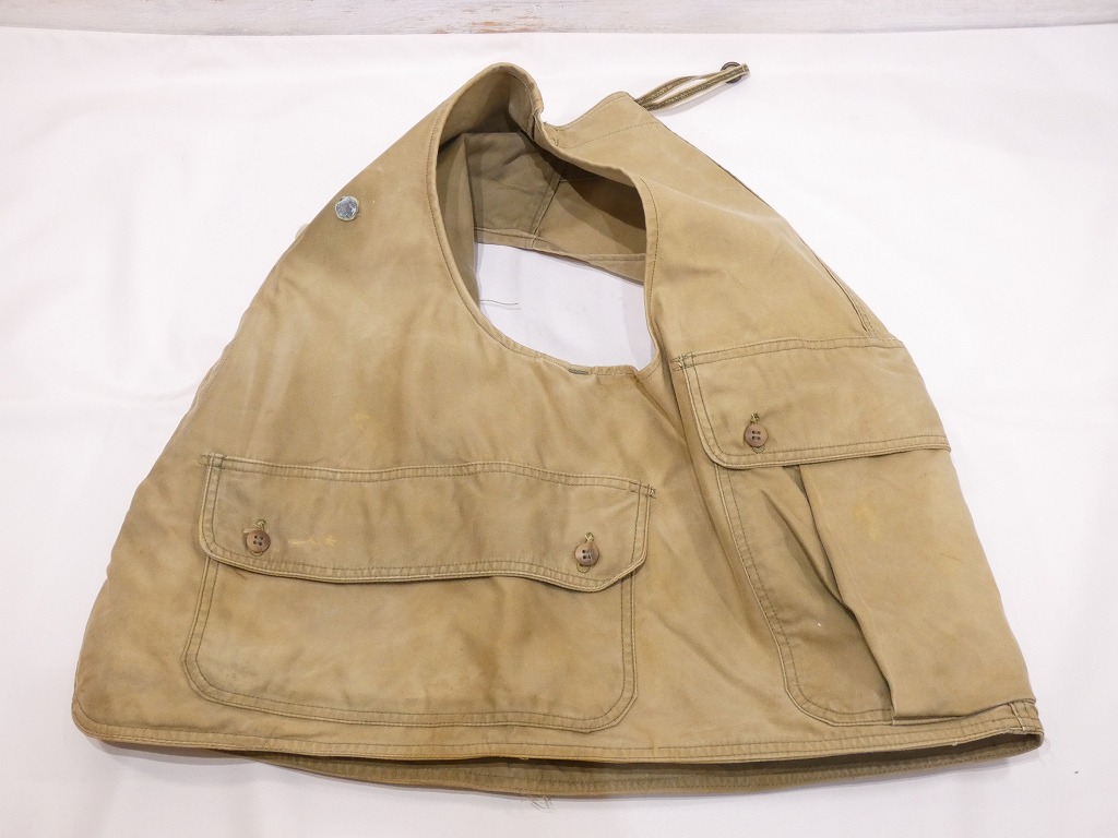 50s THE HETTRICK MFG Co American Field FISHING VEST - RICUR