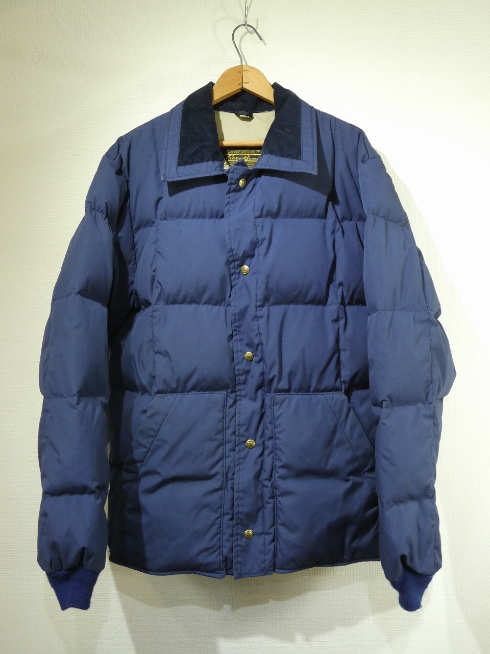 80s Eddie Bauer SNAP JAC DOWN JACKET - RICUR