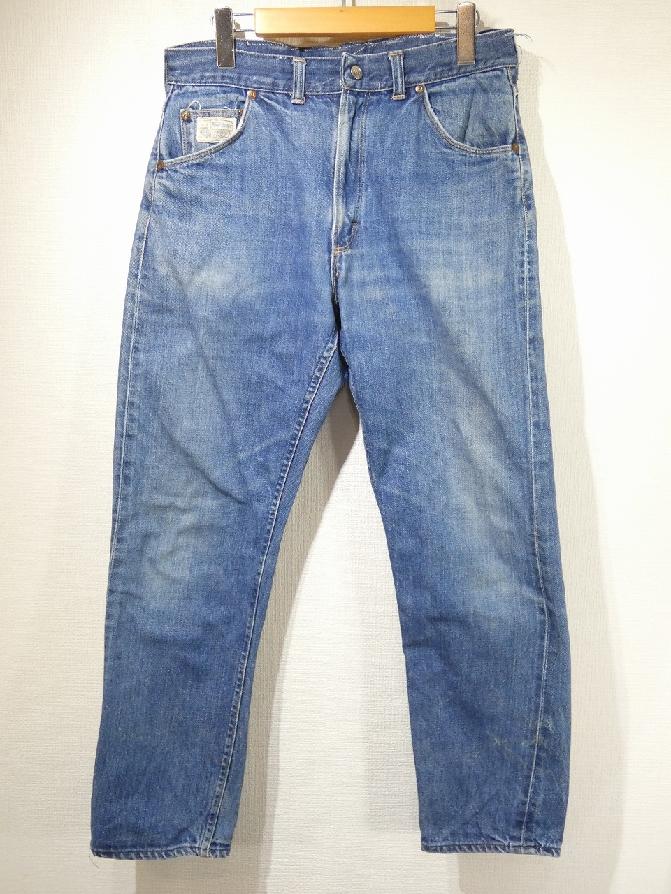 60s MONTGOMERY WARD POWR HOUSE 101 5 POCKET DENIM PANTS - RICUR