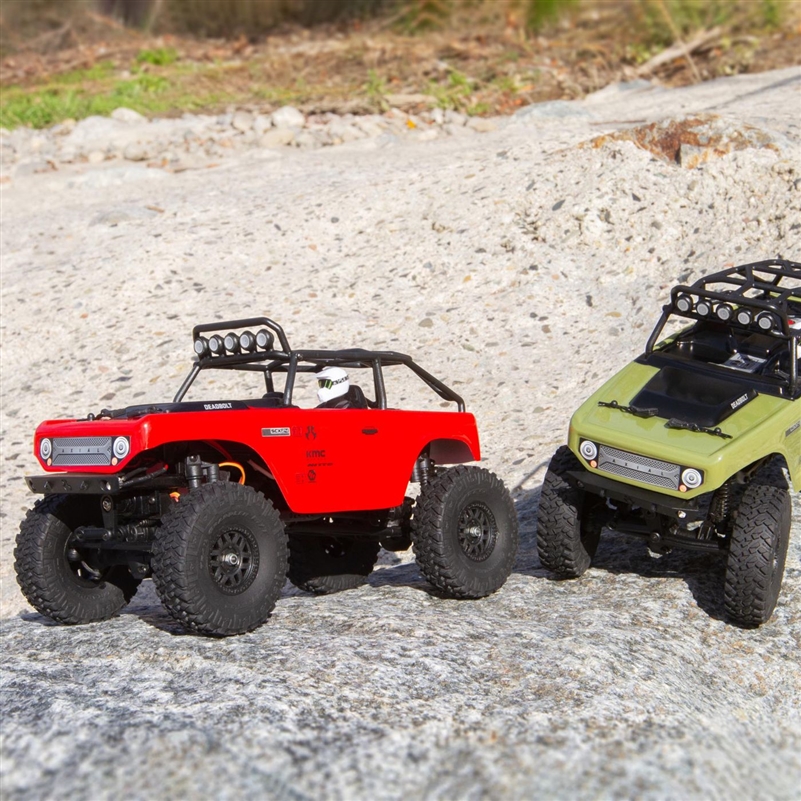 Axial SCX24 Deadbolt 1/24 Scale 4WD RTR Green