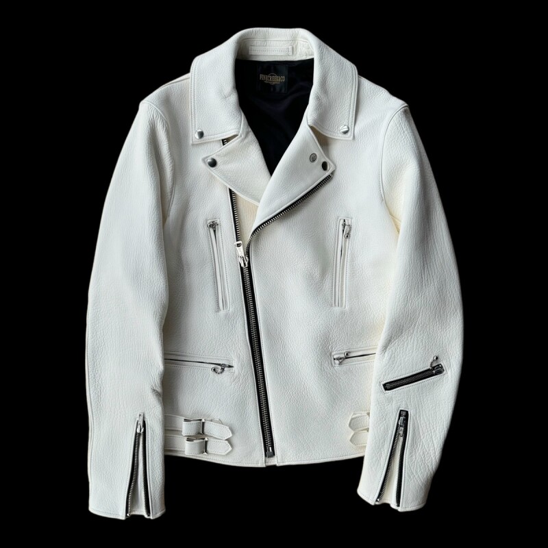 FINE CREEK&CO Edward Deer White エドワード鹿革 ファインクリーク