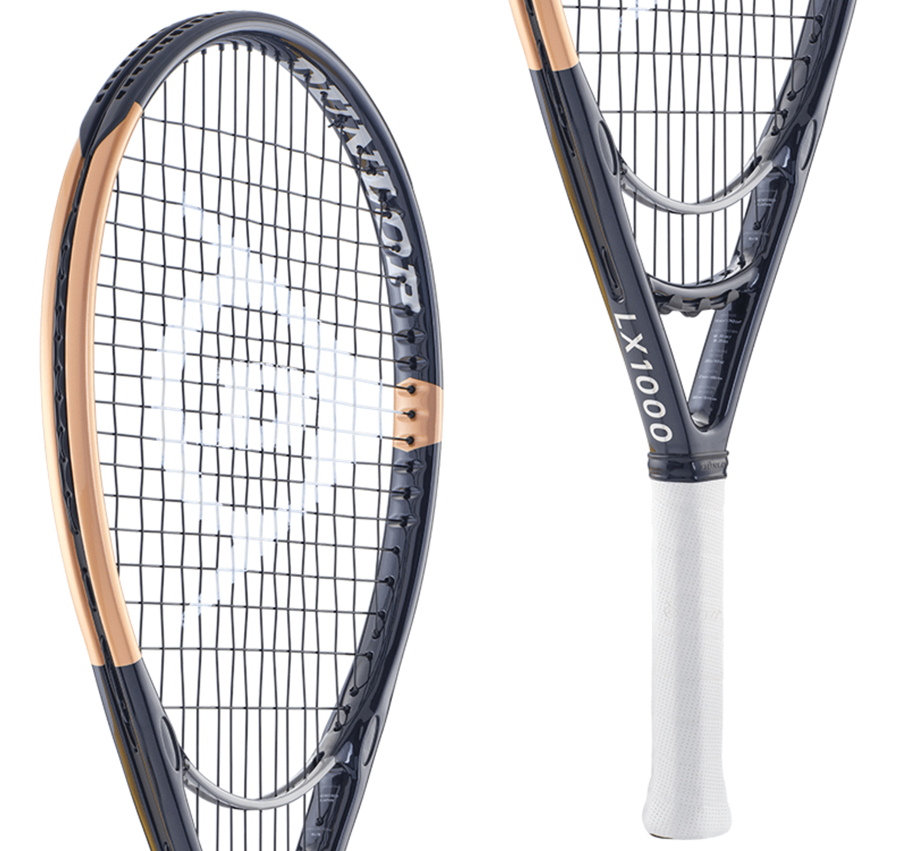 ダンロップ テニスラケット LX1000/エルエックス1000 ネイビー色