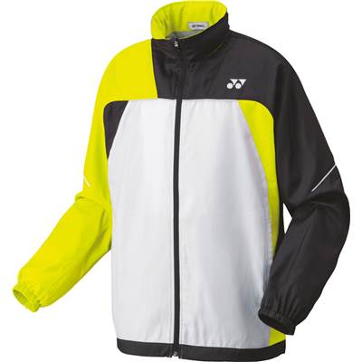 YONEX フード付きジャケット イエロー/グリーンLサイズ YONEX フード