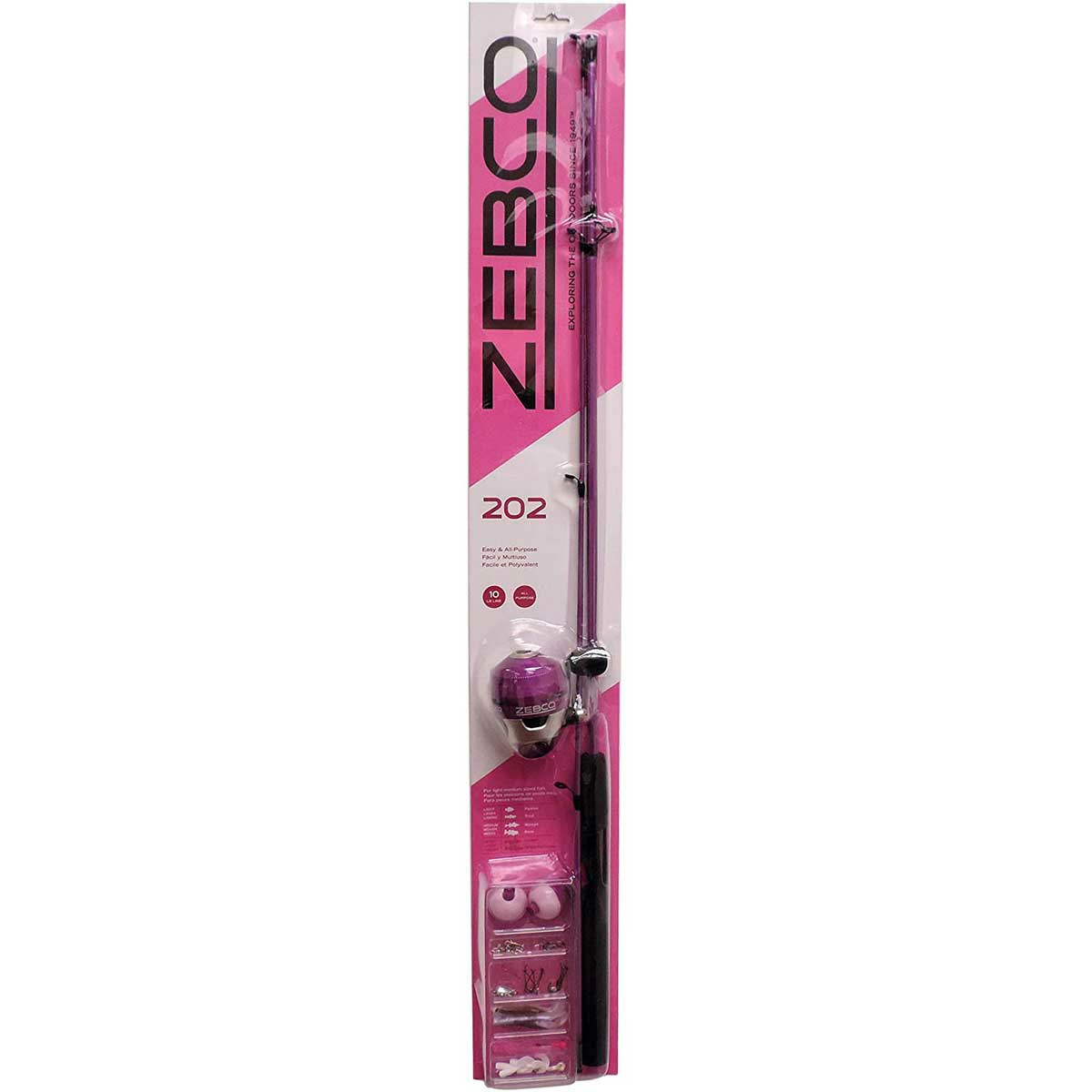 Zebco® 202 Slingshot Lady Pl Combo, 5'6