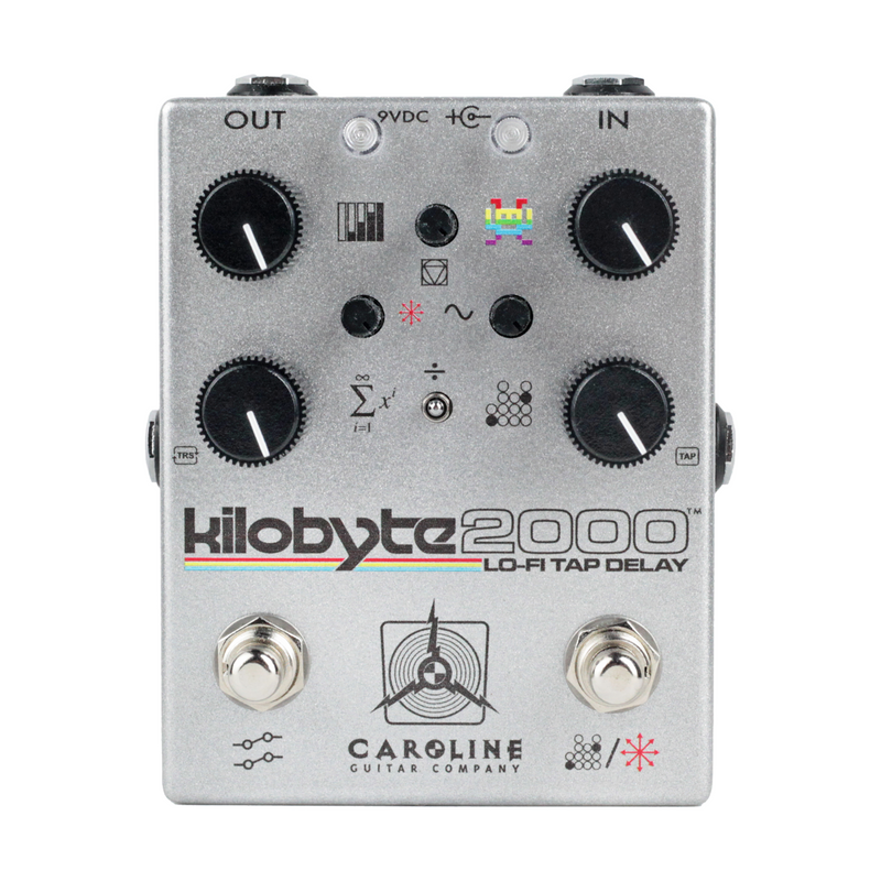 Caroline Kilobyte 2000 Lo-Fi Tap Delay Effect Pedal