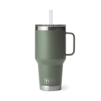 Yeti Rambler 35 oz Camp Green Limited Edition Straw Mug