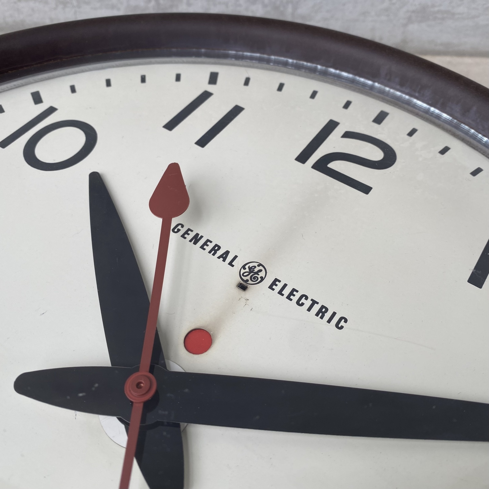VINTAGE ANTIQUE GENERAL ELECTRIC WALL CLOCK GE ヴィンテージ