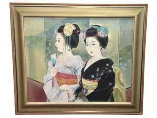 山口華楊 作『牡丹』 買取価格相場｜骨董品買取 緑和堂