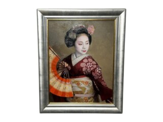 難波田 龍起 作『油彩画 動く形象』 買取価格相場｜骨董品買取 緑和堂