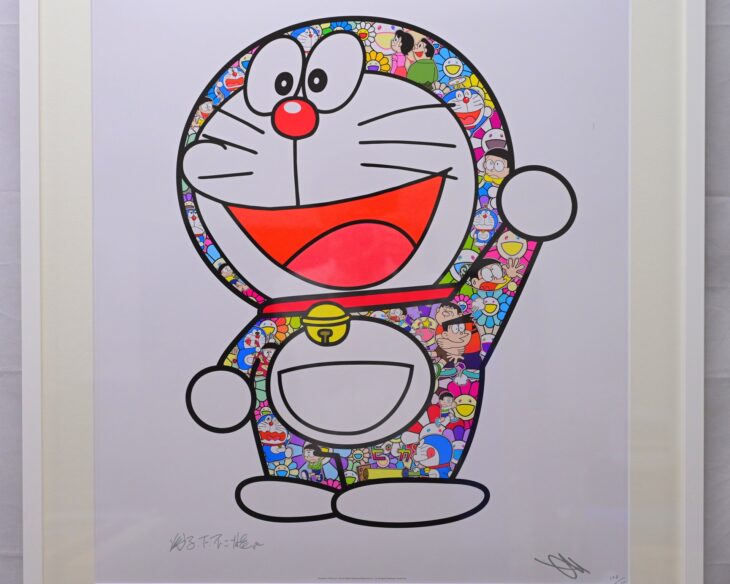 村上隆 『ドラえもん ありがとう』 ｜骨董品買取 緑和堂
