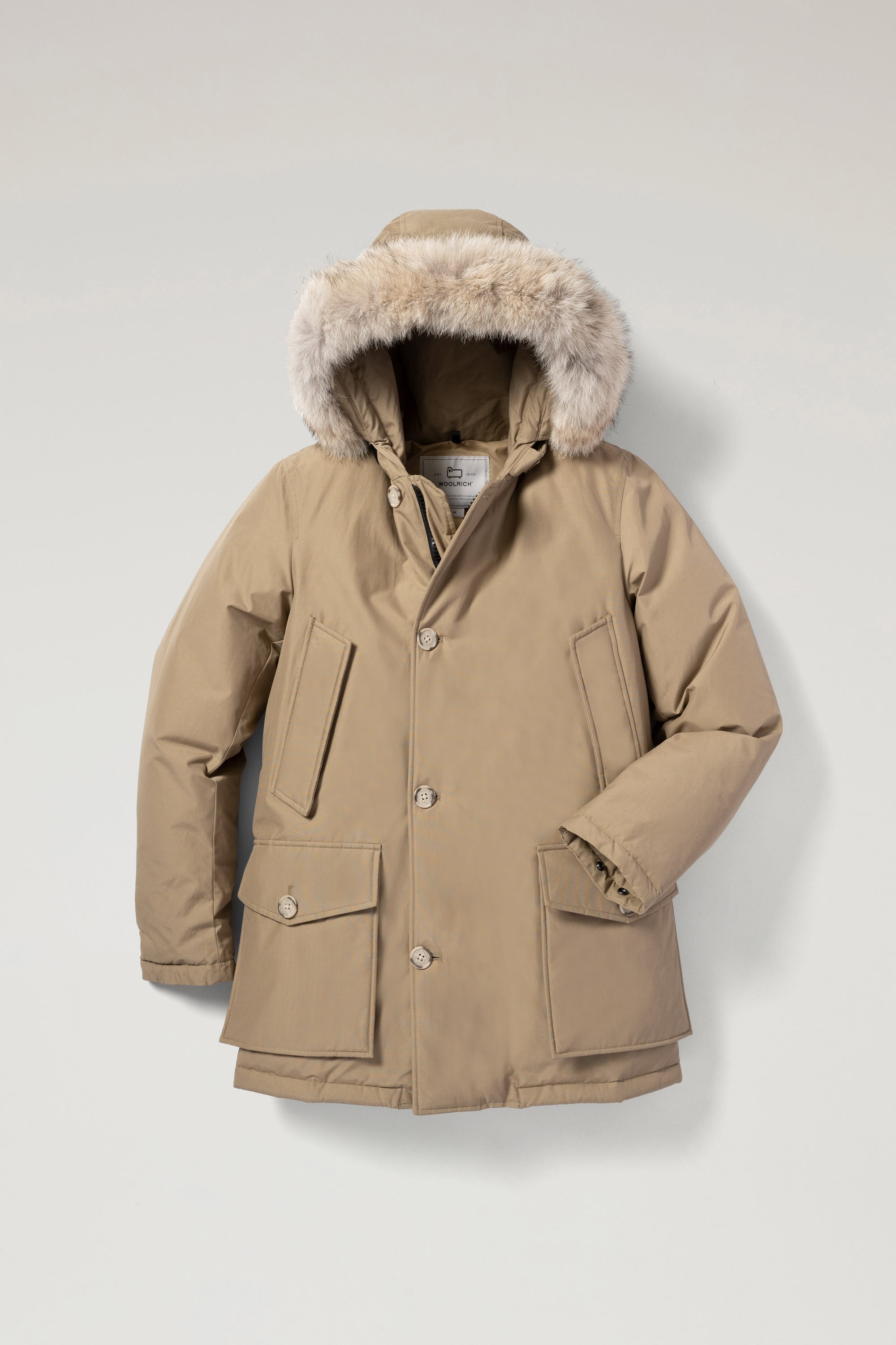 ウールリッチ WOOLRICH アークティックパーカー ベージュ XS(S相当