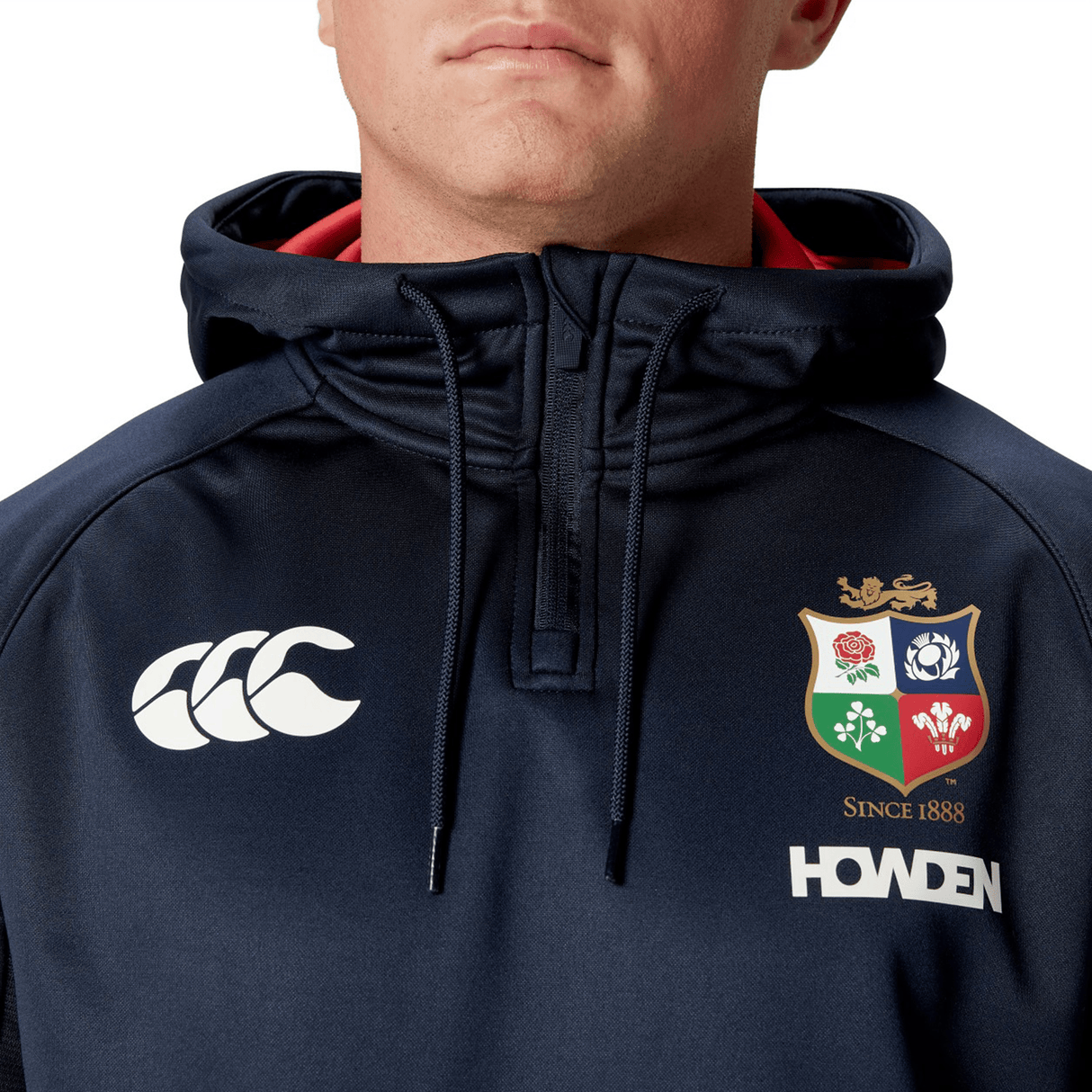 British & Irish Lions 25 1/4 Zip Hoodie by Canterbury | World