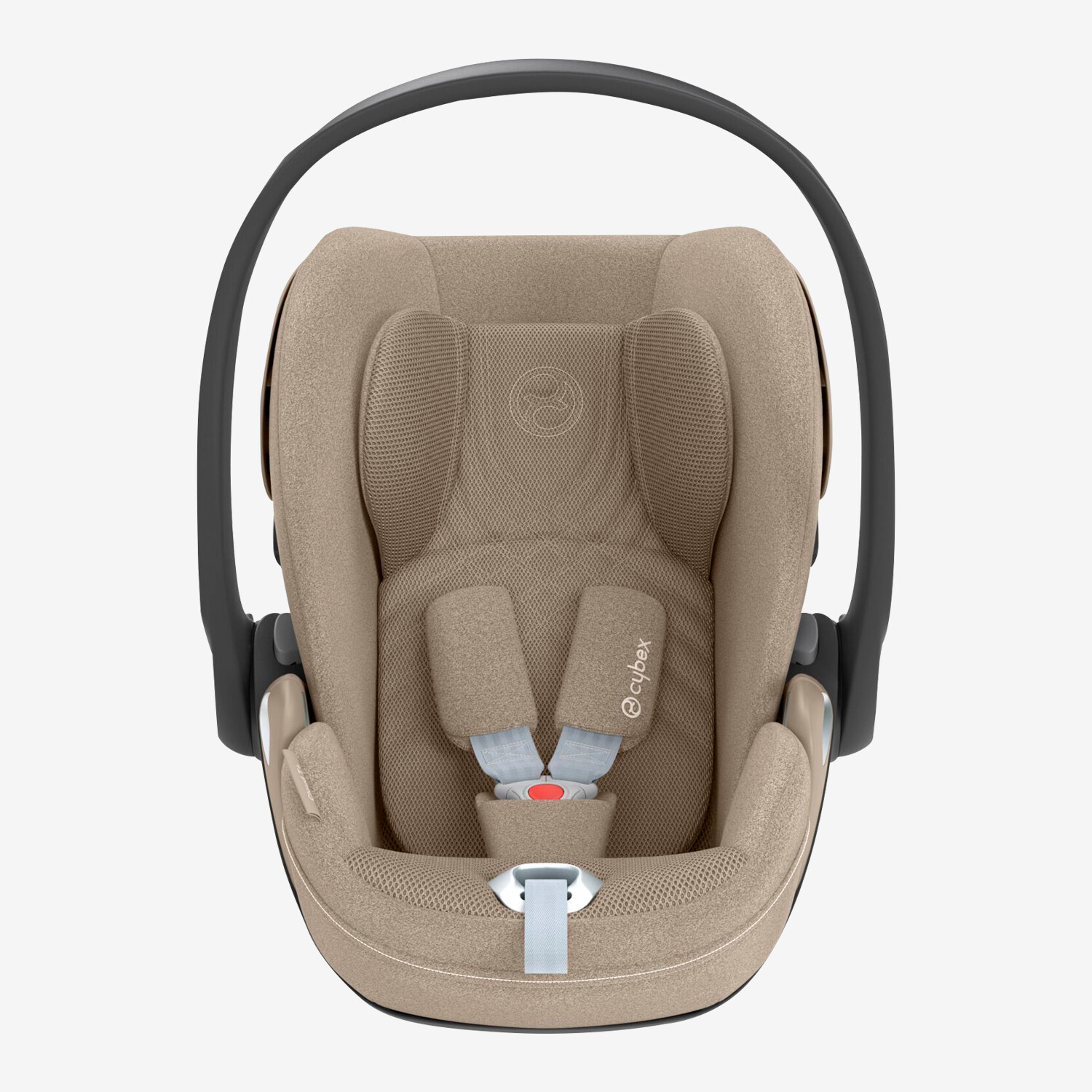 CYBEX Cloud T i-Size Plus Infant Car Seat, Cozy Beige / Beige