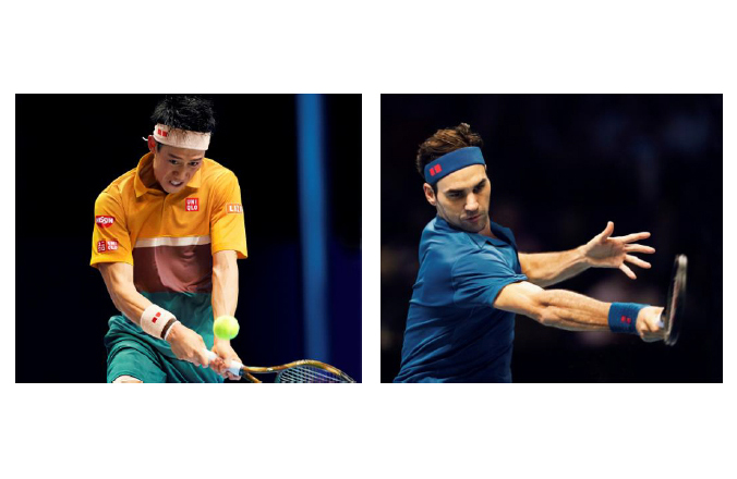 ユニクロ、錦織とフェデラーの全豪オープンゲームウエアを1月14日発売