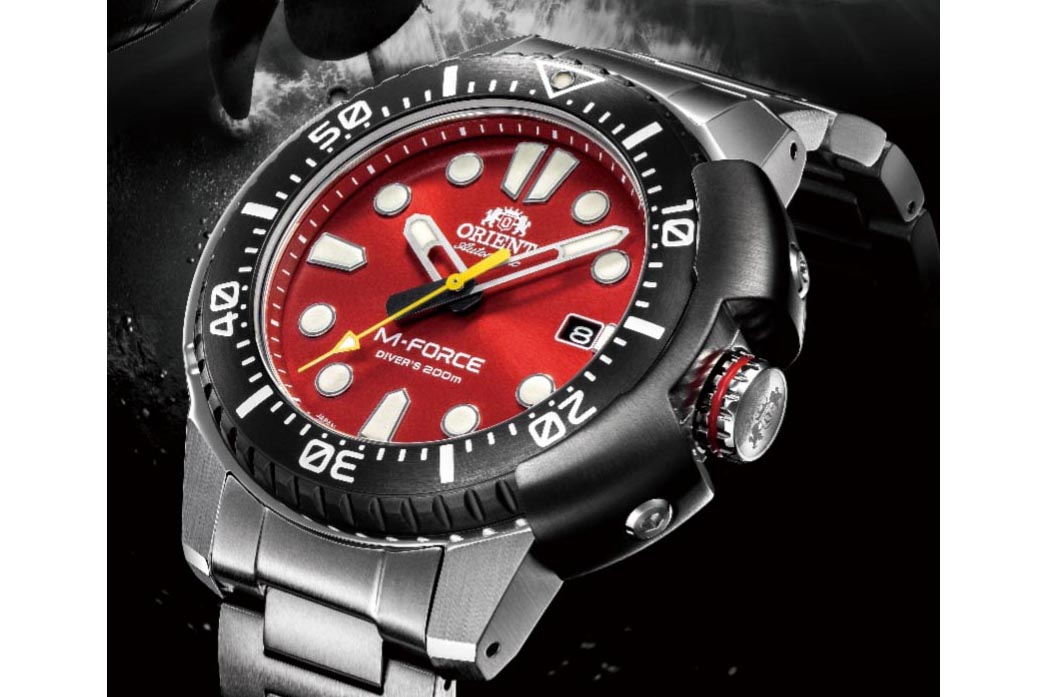 ORIENT、タフでマッシブな「M-Force」復活。200m防水 - Impress Watch