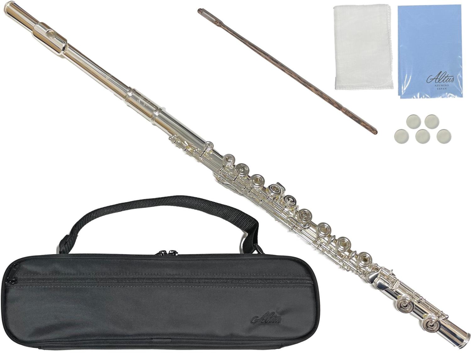 Altus アルタス A907RE フルート オフセット リングキイ 頭部管 銀製