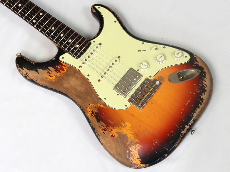 Xotic エキゾチック XSC-2 3-Tone Burst Super Heavy Aged | ワタナベ