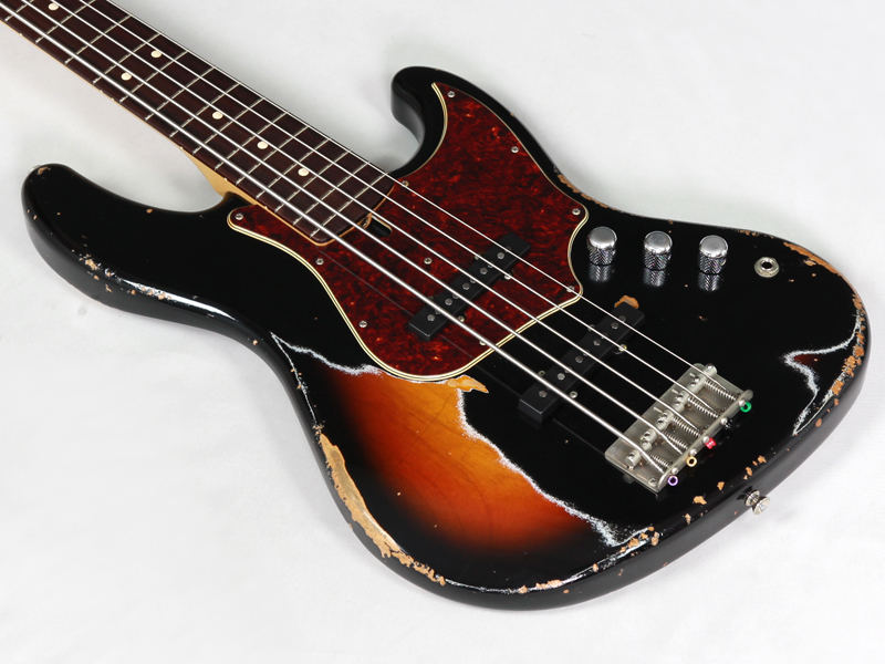 Tsubasa Guitar Workshop The Hopper 5st Alder/R Black/3Tone