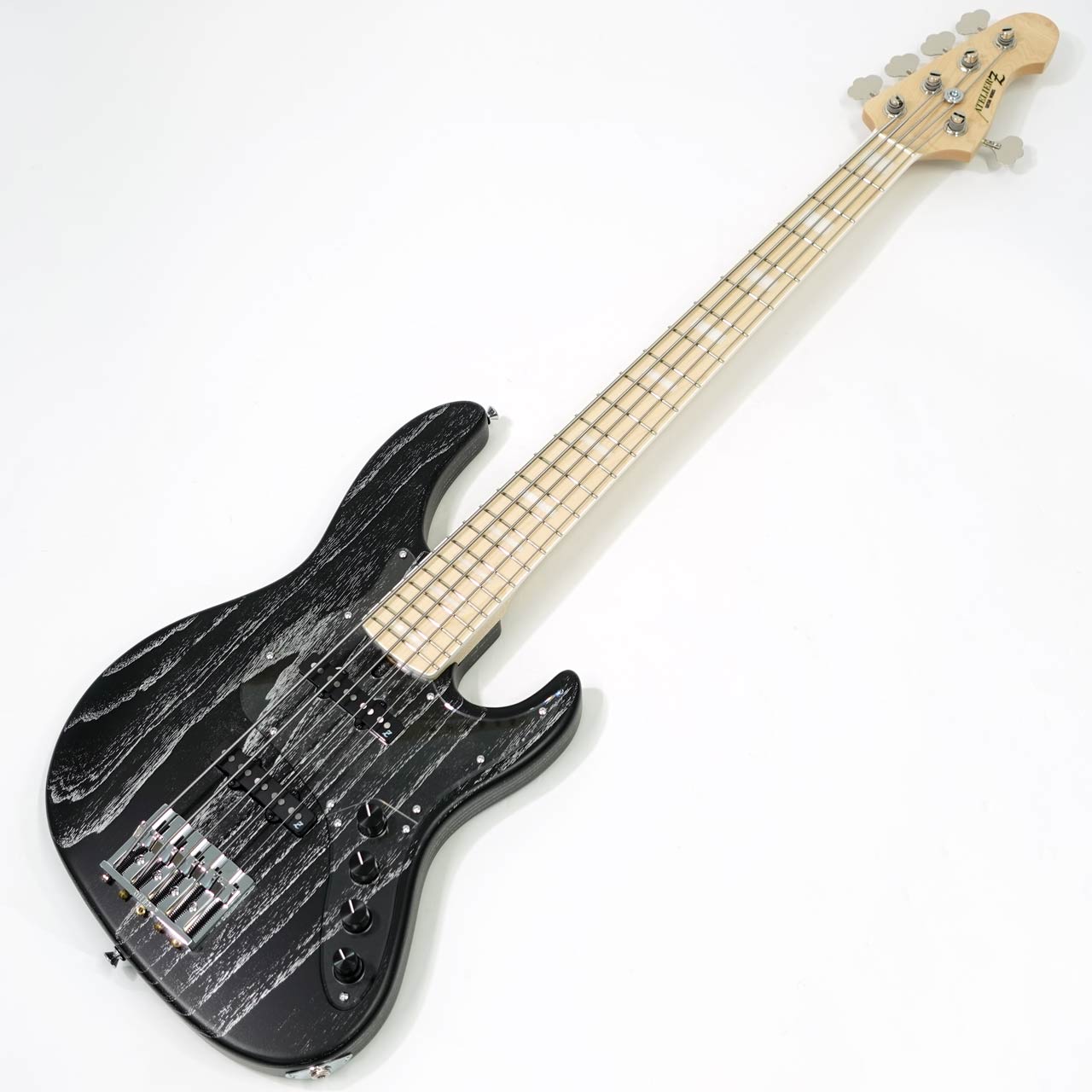 ATELIER Z Beta 5 CUSTOM Black Silver Line / M 国産 5弦ベース