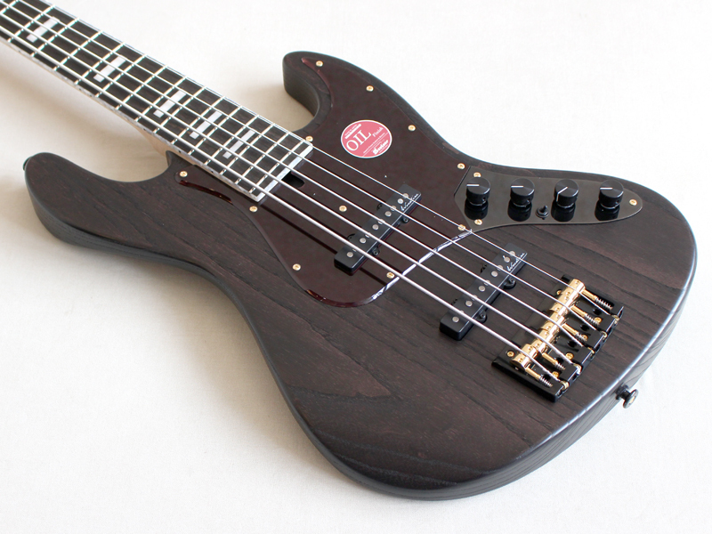 Bacchus バッカス WOODLINE 517 AC-BGP/E BLK/OIL 【ウッドライン 5弦