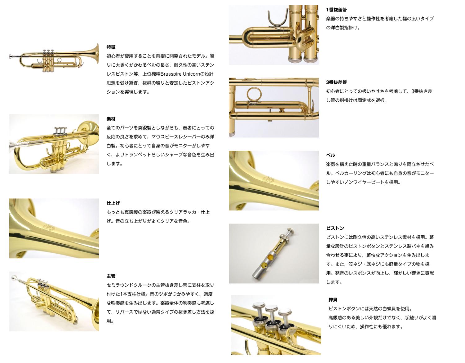 管楽器・吹奏楽器 Patrick 85M (Mike Haynes Model) 管楽器・吹奏楽器