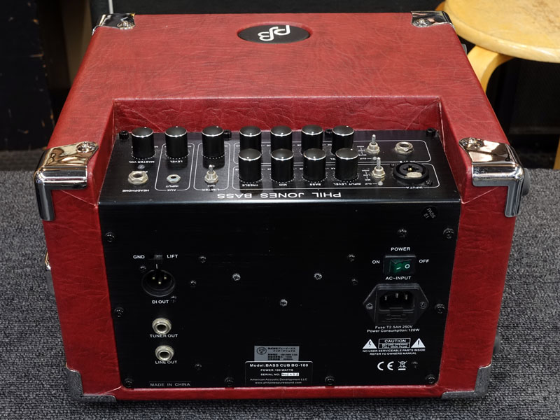 Phil Jones Bass フィル ジョーンズ ベース Bass Cab BG-100 Red