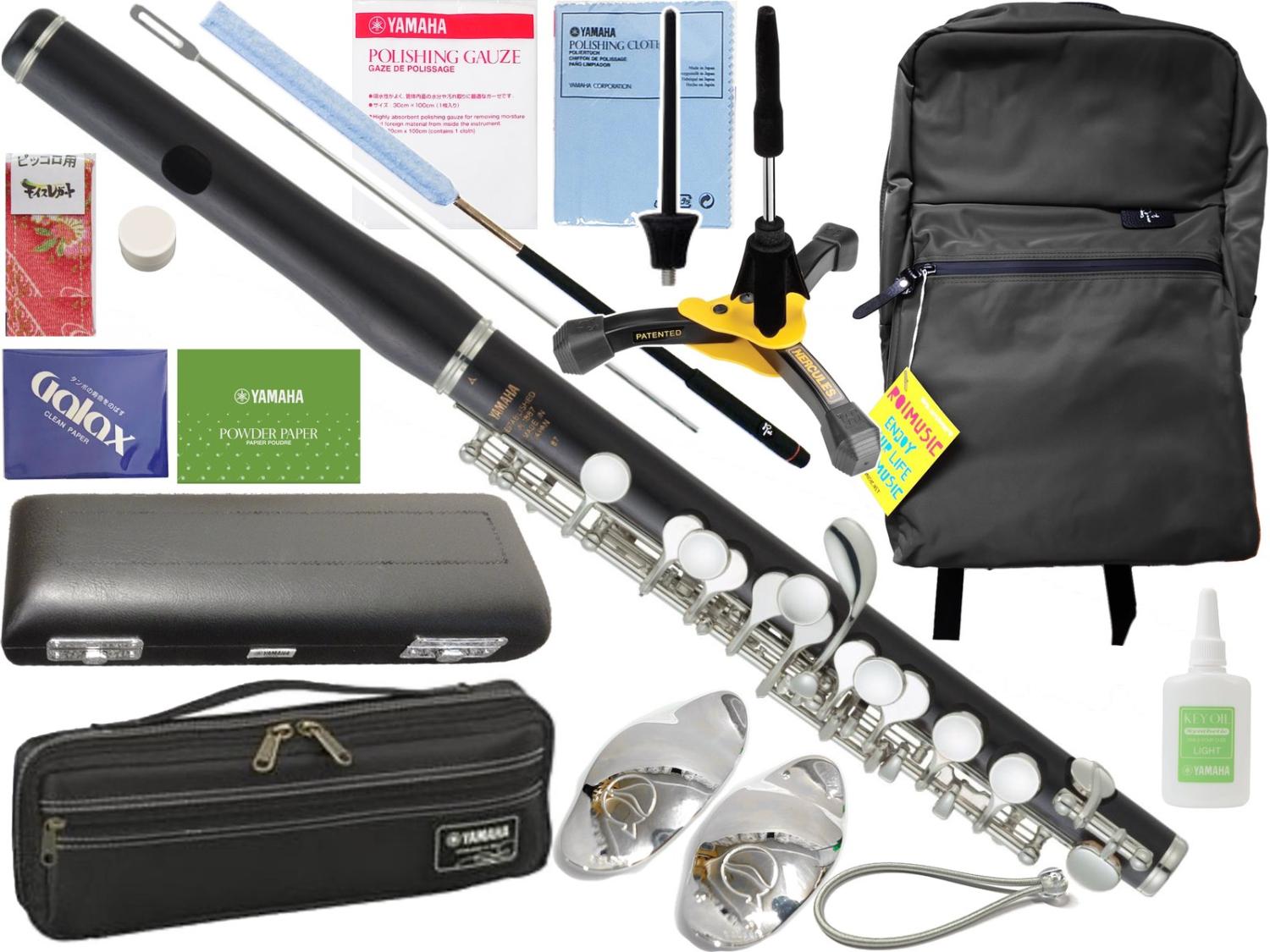 YAMAHA ヤマハ YPC-87 ピッコロ 木製 Eメカニズム 主管 頭部管