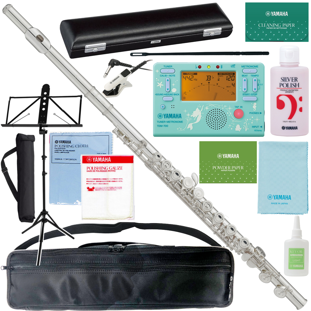 YAMAHA ヤマハ 5年保証サービス対象 YFL-312 フルート 頭部管 銀製 E