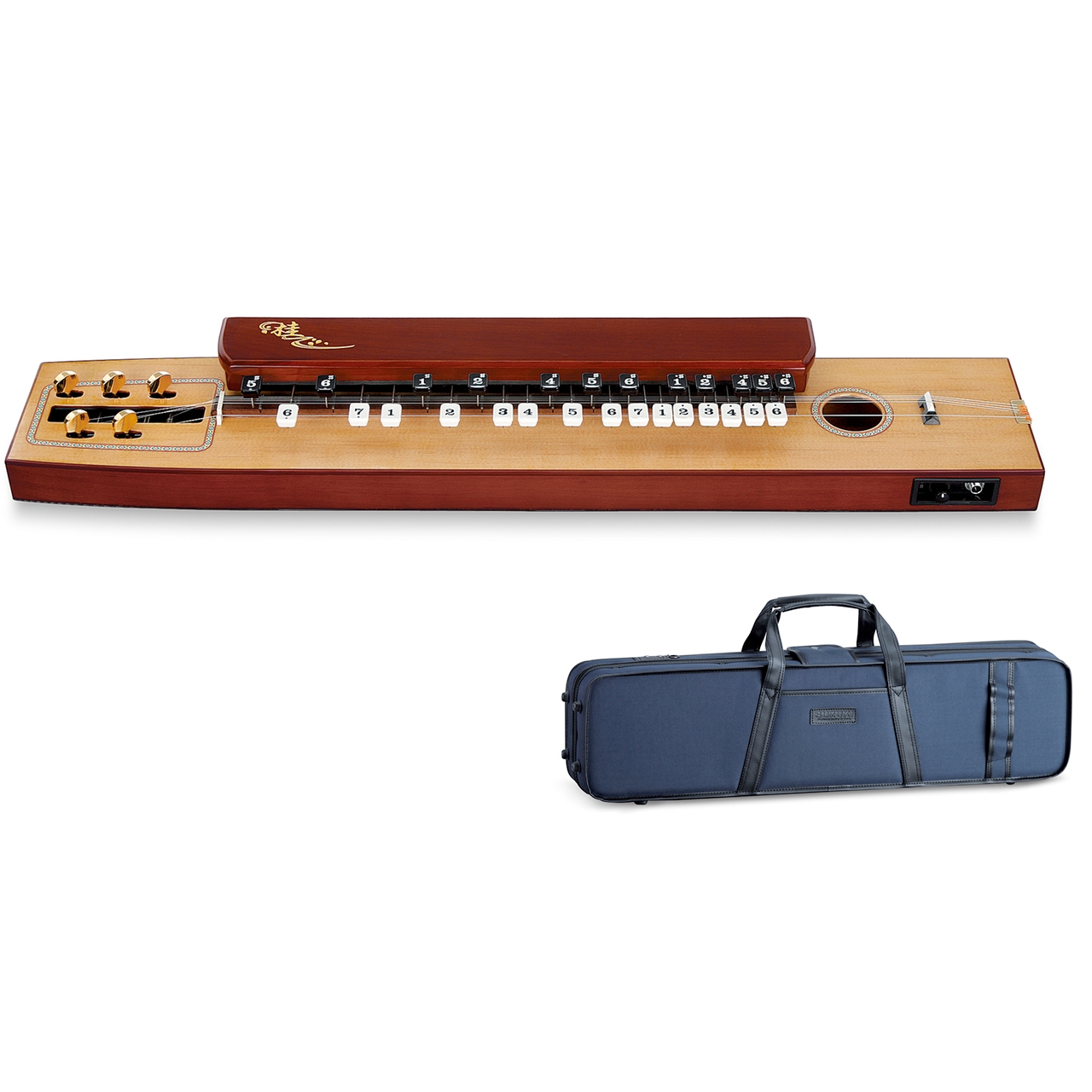 電気大正琴 こはく ソプラノ CHK-1 鈴木楽器製作所 ケース付き美品