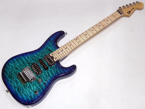 Charvel シャーベル MJ San Dimas Style 1 HSH FR M QM / Caribbean