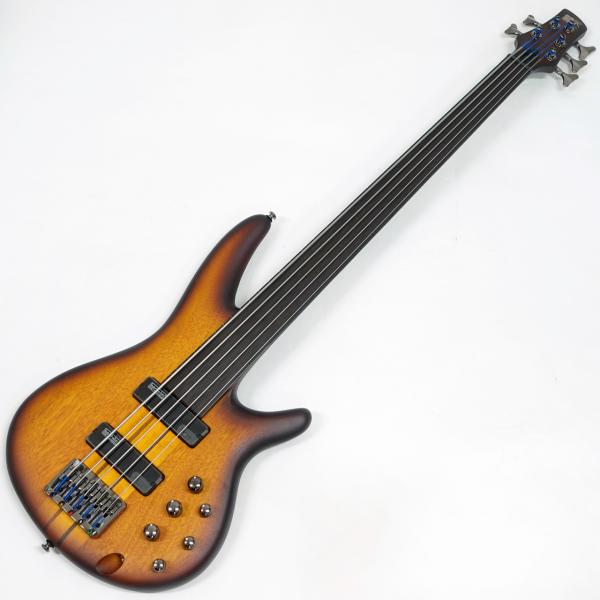 Ibanez アイバニーズ SRF705 BBF フレットレス 5弦ベース Brown Burst