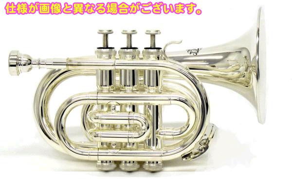 J Michael Jマイケル 3年保証 TR-400PSL ポケットトランペット 銀
