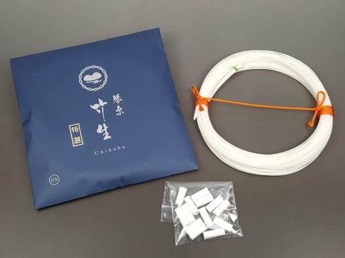 琴の部品とサテン生地セット 琴の部品とサテン生地セット