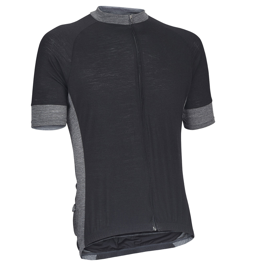 Midnight Black/Gray Merino Wool Jersey – Walz Caps - Superior