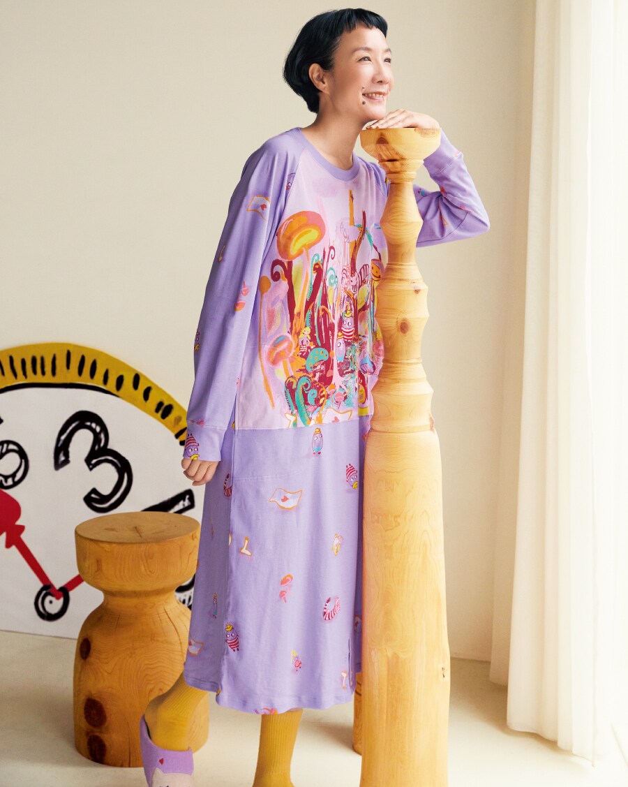 本物ファッション - 新品 ツモリチサト 暖か素材 バラ柄 パジャマ