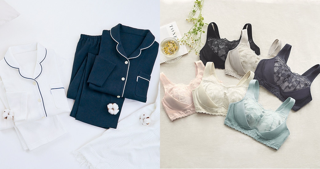 眠れるパジャマ、夢みるナイトブラ。 ｜ 上流下着のつどい ワコール