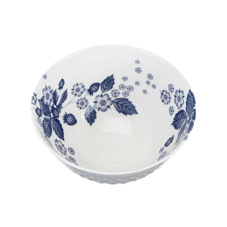 ストロベリー ブルーム インディゴ 夫婦茶碗(ライスボウル M&L