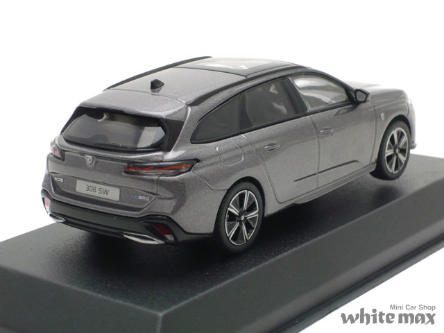 ノレブ 1/43 プジョー 308 SW GT 2021 (プラチナグレー）
