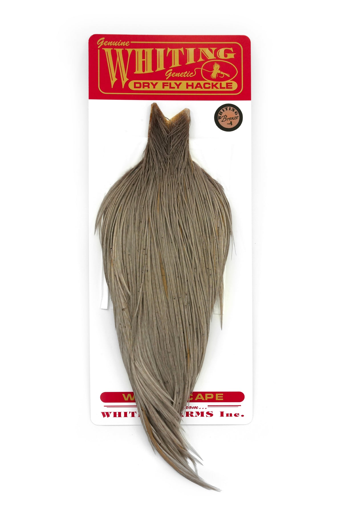 ルアー・フライ WHITING BRONZE ROOSTER SADDLE WHITE Whiting Bronze