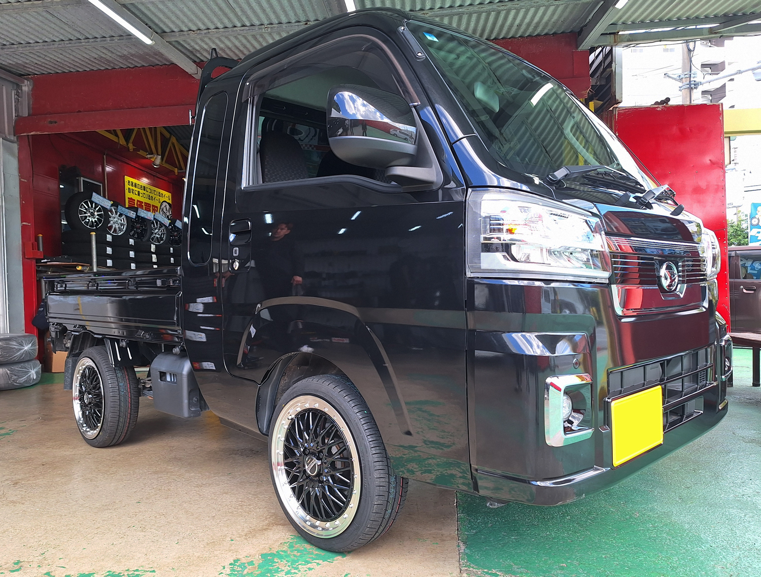 ダイハツ ハイゼットジャンボ STEINER FTX 16×6J TOYO 165/45R16